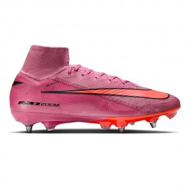 Nike Mercurial Superfly 10 Elite Sg-Pro Rosa Nero Rosso - Scarpe Da Calcio Uomo
