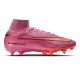 Nike Mercurial Superfly 10 Elite Sg-Pro Rosa Nero Rosso - Scarpe Da Calcio Uomo