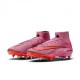 Nike Mercurial Superfly 10 Elite Sg-Pro Rosa Nero Rosso - Scarpe Da Calcio Uomo