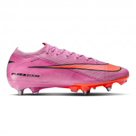 Nike Mercurial Vapor 16 Elite Sg-Pro Rosa Nero Rosso - Scarpe Da Calcio Uomo