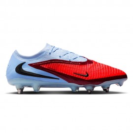 Nike Phantom 6 Low Elite Sg-Pro Blu Rosso - Scarpe Da Calcio Uomo