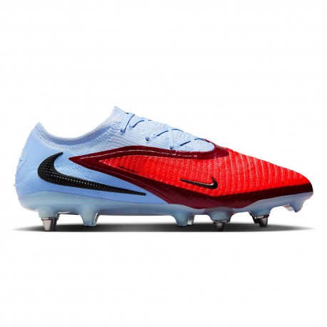 Nike Phantom 6 Low Elite Sg-Pro Blu Rosso - Scarpe Da Calcio Uomo