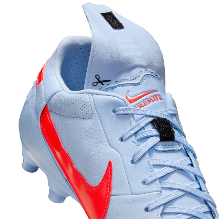 Nike The Nike Premier Iii Fg Azzurro Rosso - Scarpe Da Calcio Uomo