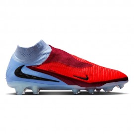 Nike Phantom 6 High Elite Fg Blu Rosso Nero - Scarpe Da Calcio Uomo