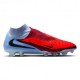 Nike Phantom 6 High Elite Fg Blu Rosso Nero - Scarpe Da Calcio Uomo