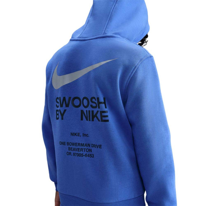 Nike Felpa Palestra Blu Bambino