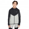 Nike Sportswear Tech Felpa Palestra Grigio Bambino