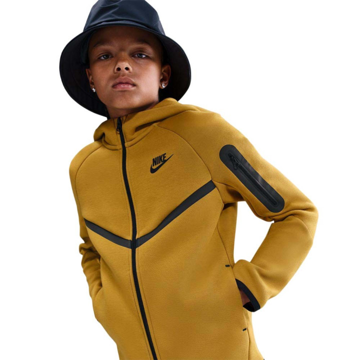 Nike Sportswear Tech Felpa Palestra Moro Bambino