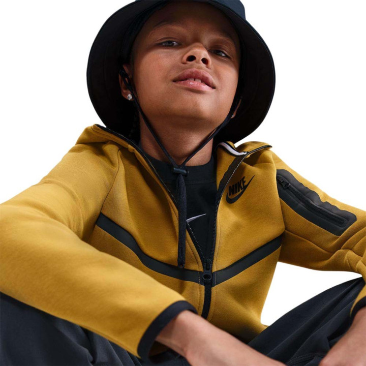 Nike Sportswear Tech Felpa Palestra Moro Bambino