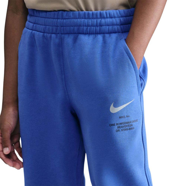 Nike Pantaloni Con Polsino Blu Bambino