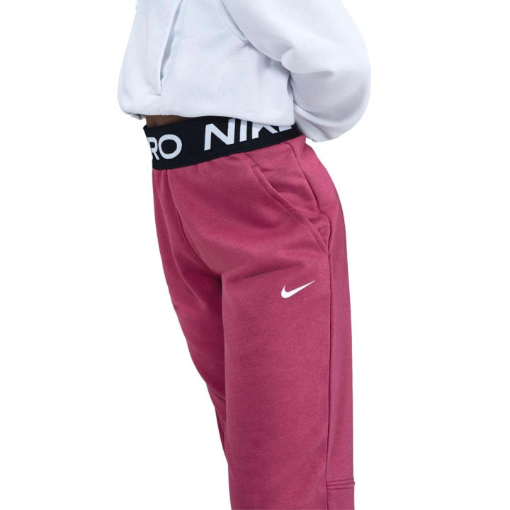 Nike Pro Pantaloni Con Polsino Fuxia Bambina