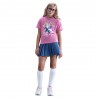 Nike Sportswear Maglietta Palestra Fuxia Bambina