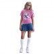 Nike Sportswear Maglietta Palestra Fuxia Bambina