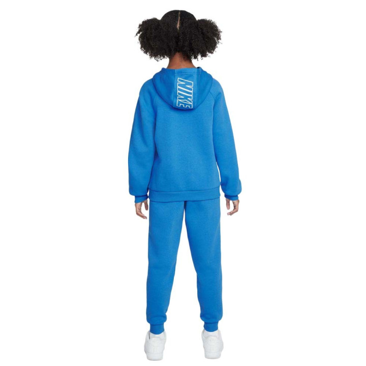 Nike Sportswear Club Tuta Sportiva Blu Bambino