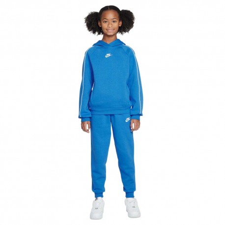 Nike Sportswear Club Tuta Sportiva Blu Bambino