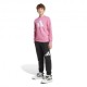 ADIDAS Tuta Sportiva Girocollo Rosa Bambina