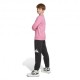 ADIDAS Tuta Sportiva Girocollo Rosa Bambina