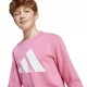 ADIDAS Tuta Sportiva Girocollo Rosa Bambina