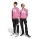 ADIDAS Tuta Sportiva Girocollo Rosa Bambina
