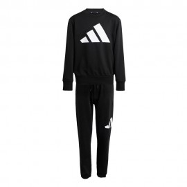 ADIDAS Tuta Sportiva Girocollo Nero Bambino