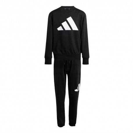 ADIDAS Tuta Sportiva Girocollo Nero Bambino