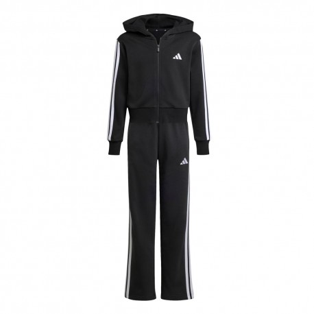 ADIDAS Tuta Sportiva Nero Bambina