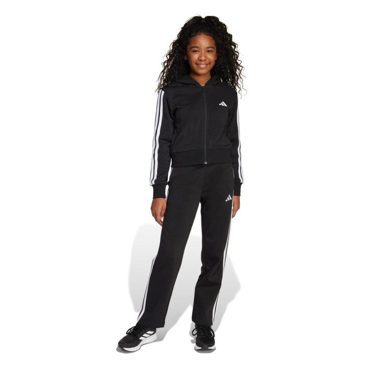 ADIDAS Tuta Sportiva Nero Bambina