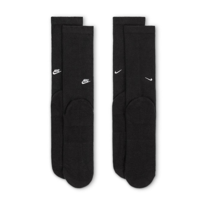 Nike Calza Cushioned 2 Pack Nero