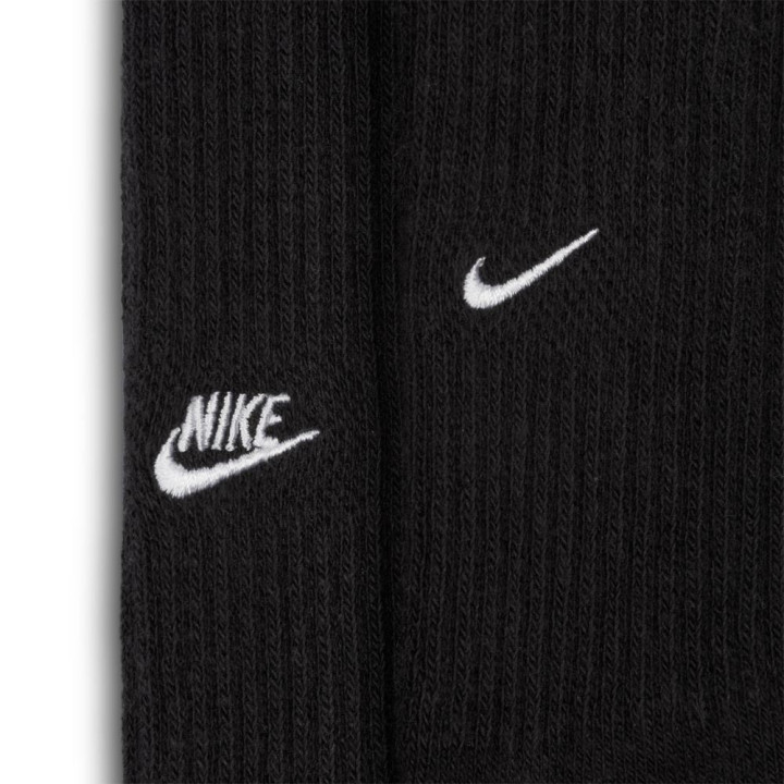 Nike Calza Cushioned 2 Pack Nero