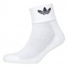 ADIDAS Originals Calza Quarter Tris Pack Bianco