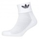 ADIDAS Originals Calza Quarter Tris Pack Bianco