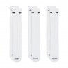 Nike Calze Palestra Tris Pack Logo Bianco