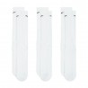 Nike Calze Palestra Tris Pack Logo Bianco