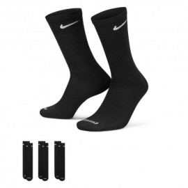 Nike Calze Palestra Tris Pack Logo Nero