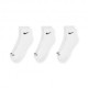 Nike Calze Palestra Tris Pack Quarter Bianco