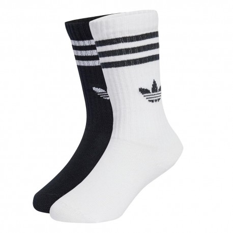 ADIDAS Originals Calza Tris Pack Bianco Nero Bambino