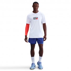 Marathon Dri-Fit bianco Bright Crimson