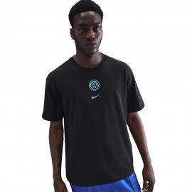 Nike Maglia Maniche Corte Inter Express Nero Azzurro Uomo