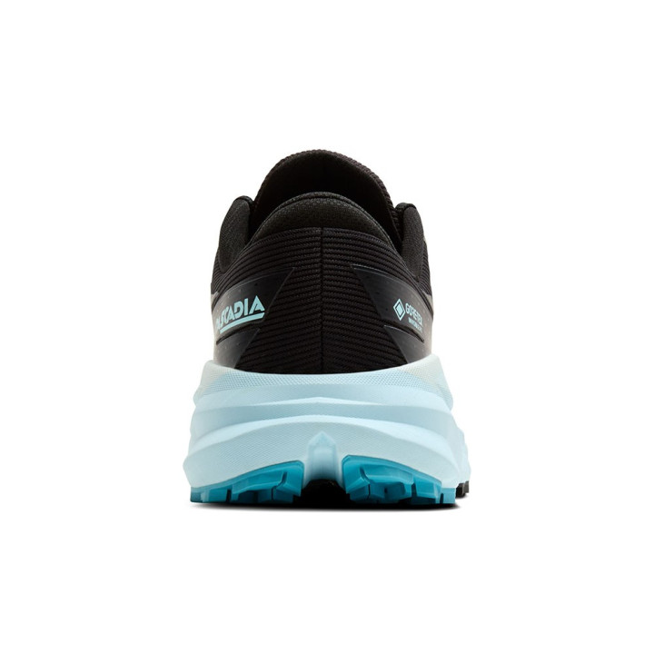 Brooks Cascadia 19 Gtx Nero Ebony Blue Flower - Scarpe Trail Running Donna