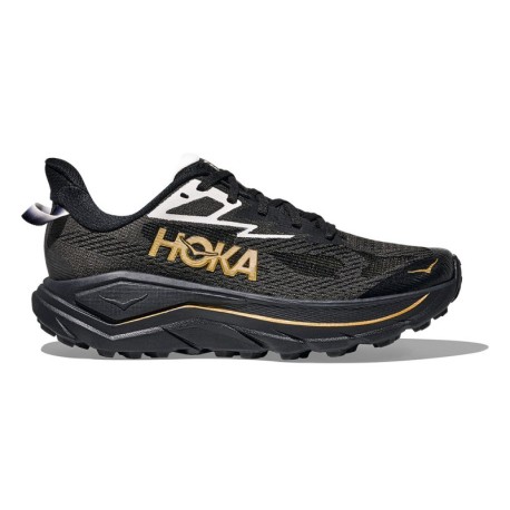 Hoka Challenger 8 Nero Oro - Scarpe Trail Running Donna