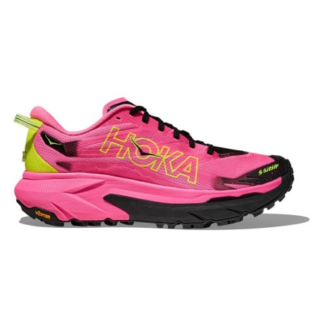 Hoka Mafate 5 Neon Rose - Scarpe Trail Running Uomo