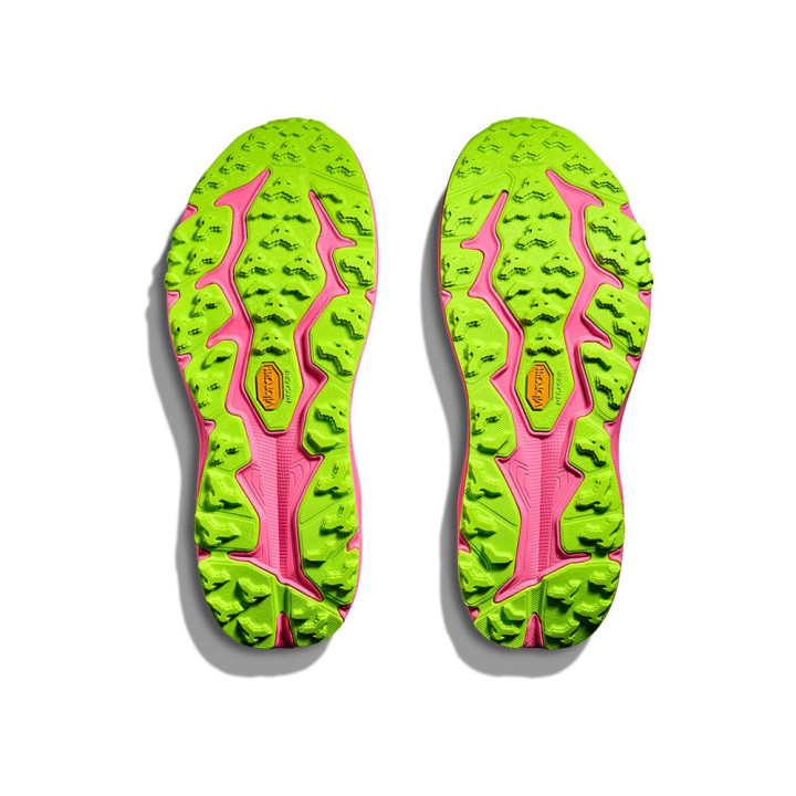 Hoka Speedgoat 6 Nero Neon Rose - Scarpe Trail Running Uomo