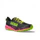 Hoka Speedgoat 6 Nero Neon Rose - Scarpe Trail Running Uomo