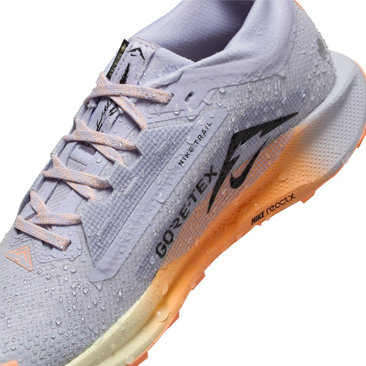 Nike Pegasus Trail 5 Gtx Ghost Nero-Malt Ora - Scarpe Trail Running Donna
