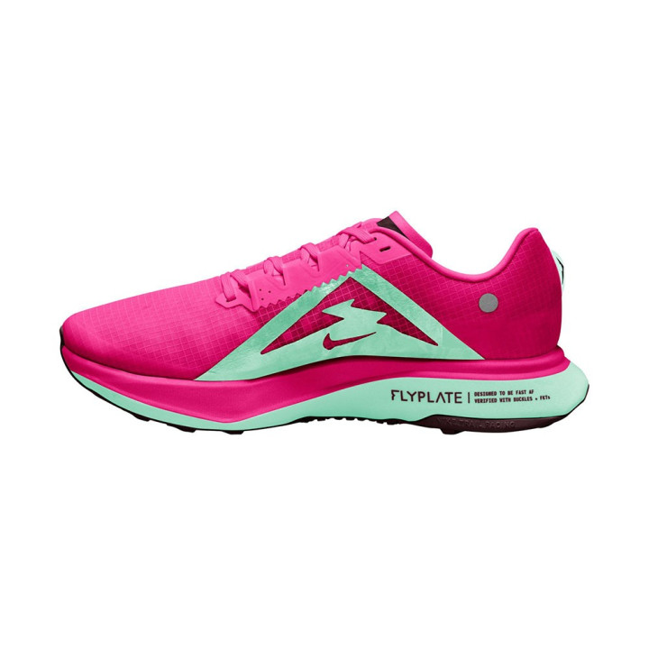Nike Ultrafly Hyper Rosa Burgundy Crush-Mint Foam - Scarpe Trail Running Uomo
