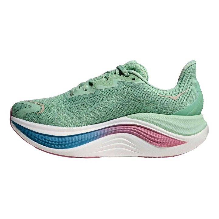 Hoka Skyward X Jadeite Dried Rose - Scarpe Running Donna