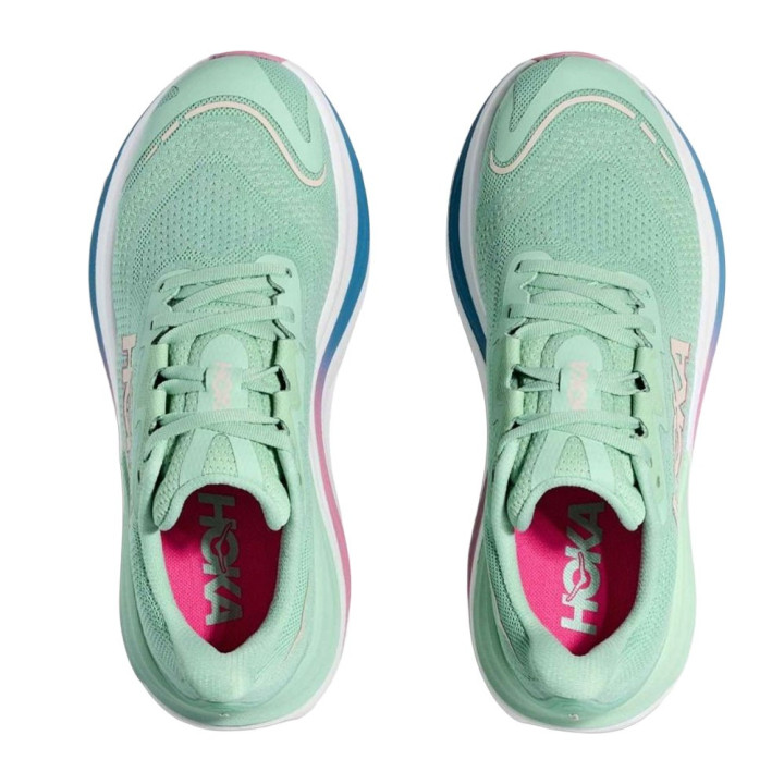 Hoka Skyward X Jadeite Dried Rose - Scarpe Running Donna