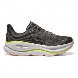 Hoka Bondi 9 Asphalt Grigio Gravel - Scarpe Running Uomo