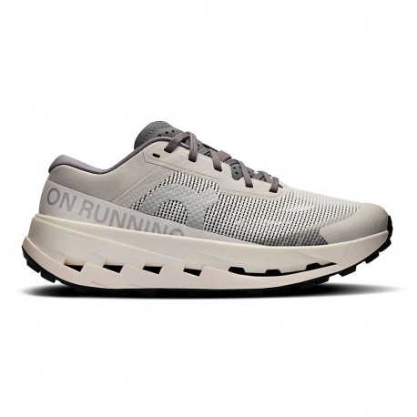 On Cloudultra 3 Rock Bianco - Scarpe Trail Running Donna