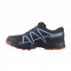 Salomon Speedcross Waterproof Navy Blu Dark Rosso - Scarpe Trail Running Bambino